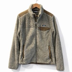L.L. Bean Men's Olive Green Performance Fleece Jacket